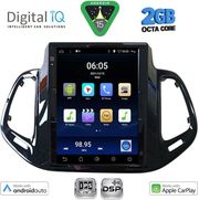 digital iq bxf 5878 cpaa tesla style for jeep compass mod 2017 2021 photo