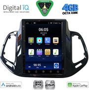 digital iq bxf 6878 cpaa tesla style for jeep compass mod 2017 2021 photo