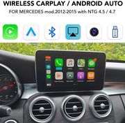 diq bz 684f cpaa wireless cplay anauto box for mercedes mod 2012 2015 with ntg 45 47 2 cameras photo