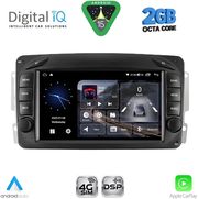 digital iq blf 371 cpa 7 deck multimedia system for mercedes c w203 clk w209 mod 1999 2004 photo