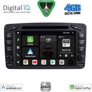 digital iq bxf 671 cpaa 7 dvd multimedia system for mercedes c w203 mod 1999 2004 photo