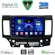 digital iq bxc 3434 cpaa 10inc multimedia tablet for mitsubishi lancer mod 2008 2017 photo