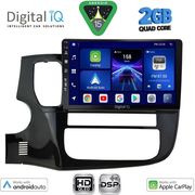 digital iq bxc 3443 cpaa 10inc multimedia tablet for mitsubishi outlander mod 2013 2020 photo