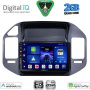 digital iq bxc 3444 cpaa 9inc multimedia tablet for mitsubishi pajero mod 1999 2006 photo