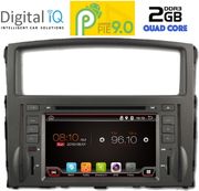 digital iq 9038 gps 7 dvd multimedia system for�mitsubishi pajero�mod 2006 2013 photo