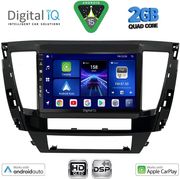digital iq bxc 3447s cpaa 9inc multimedia tablet for mitsubishi pajero sport mod 2020 2026 photo