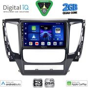 digital iq bxc 3447a cpaa 9inc multimedia tablet for mitsubishi pajero mod 2013 2020 photo