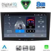 digital iq blm 718bl cpa 8 deck multimedia system for opel all mod 2004 2014 black photo