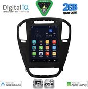 digital iq bxc 3914bl cpaa tesla style for opel insignia mod 2008 2013 black colour photo