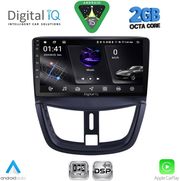 digital iq rsf 4507 cpa 9inc multimedia tablet for peugeot 207 mod 2007 2014 photo