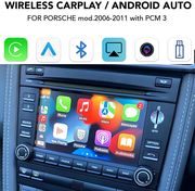 diq pr 261 cpa wireless cplay anauto box with 2 camera in porsche 2006 11 with pcm 3 65 screen photo