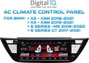 diq fz 2025 cc touchscreen climate control panel 88 for bmw x3 x4 s5 s6 mod 2017 2022 photo