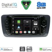 digital iq bxf 746 cpaa 7 dvd multimedia system for seat ibiza mod 2008 2015 photo