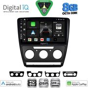digital iq bxf 7595bl cpaa 10inc multimedia tablet for skoda octavia 5 mod 2005 2012 black photo