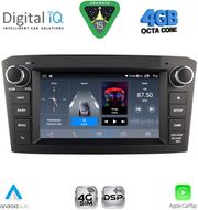 digital iq blg 425bl cpa 7 deck multimedia oem for toyota avensis t25 mod 2003 2009 black photo