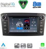 digital iq blm 725bl cpa 7 deck multimedia oem for toyota avensis t25 mod 2003 2009 black photo