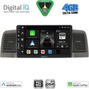 digital iq bxf 6712gr cpaa 9inc multimedia tablet for toyota corolla mod 2001 2006 grey photo