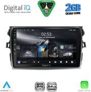 digital iq rsd 1713 cpa 9inc multimedia tablet for toyota corolla 4d mod 2006 2012 photo