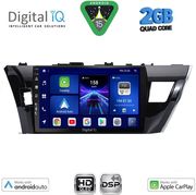 digital iq bxc 3714 cpaa 10inc multimedia tablet for toyota corolla mod 2013 2016 photo