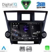 digital iq rsf 4719 cpa 10inc multimedia tablet for toyota highlander mod 2008 2015 photo