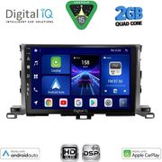 digital iq bxc 3700 cpaa 10inc multimedia tablet for toyota highlander mod 2014 2019 photo
