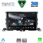 digital iq rsd 1700 cpa 10inc multimedia tablet for toyota highlander mod 2014 2019 photo
