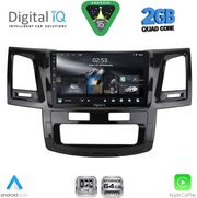 digital iq rsd 1720 cpa 9inc multimedia tablet for toyota hilux mod 2005 2016 photo