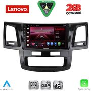 diq lvf 5720 cpa 9inc multimedia tablet for toyota hilux mod 2005 2016 photo