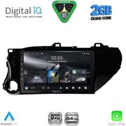 digital iq rsd 1721 cpa 10inc multimedia tablet for toyota hilux mod 2017 2026 photo