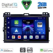 digital iq bxc 3723 cpaa 9inc multimedia tablet for toyota landcruiser mod 2002 2008 photo