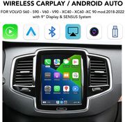 diq vl 510f cpa wireless cplay anauto box volvo v90 s90 xc40 xc60 xc90 mod 17 22 9 display photo