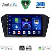 digital iq bxc 3750 cpaa 10inc multimedia tablet for vw passat mod 2016 2023 photo