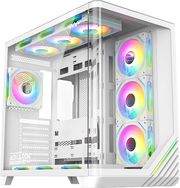 armagg fullatx dual chamber chassis 10x argb fans aquaron x curve giga 10 w aquaron xcurve giga10  photo