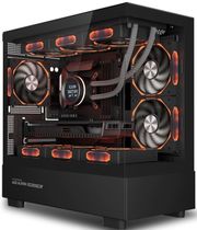 armaggeddon rgb m atx dual chamber gaming case aquaron duplex pro black aquaron duplex pro b photo