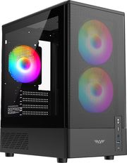 armagg micro atx case with 3x argb fans type c deepfreeze duplex 2 argb c bl df duplex2 c argb b photo