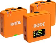 rode wireless go 3rd gen orange asyrmato mikrofono petoy set photo
