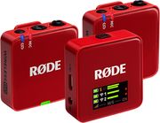 rode wireless go 3rd gen red asyrmato mikrofono petoy set photo
