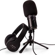 zoom zum 2 podcast mic pack pyknotiko usb mikrofono me akoystika photo