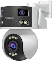 srihome 8mp hd multi lens super wide anlge panoramic ptz outdoor camera sh055b photo