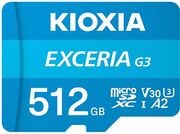 kioxia micro sd exceria gen3 512gb uhs i u3 v30 with adapter lmex3l512gg2 photo kioxia micro sd exceria gen3 512gb uhs i u3 v30 with adapter lmex3l512gg2 photo