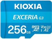 kioxia micro sd exceria gen3 256gb uhs i u3 v30 with adapter lmex3l256gg2 photo kioxia micro sd exceria gen3 256gb uhs i u3 v30 with adapter lmex3l256gg2 photo