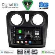 digital iq bxf 7108 cpaa 9inc multimedia tablet for dacia logan � sandero mod 2012 2019 photo