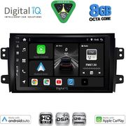 digital iq bxf 7688 cpaa 9inc multimedia tablet for fiat sedici � suzuki sx4 mod 2005 2013 photo
