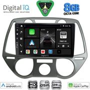 digital iq bxf 7228 cpaa a c 9inc multimedia tablet for hyundai i20 mod 2008 2012 photo