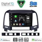 digital iq bxf 7239 cpaa 9inc multimedia tablet for hyundai santa fe mod 2005 2013 photo