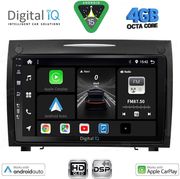 digital iq bxf 6419 cpaa 9inc multimedia tablet for mercedes slk r171 mod 2004 2010 photo