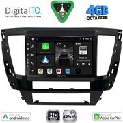 digital iq bxf 6447s cpaa 9inc multimedia tablet for mitsubishi pajero sport mod 2020 2026 photo