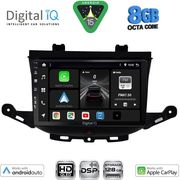 digital iq bxf 7483 cpaa 9inc multimedia tablet for opel astra k mod 2015 2023 photo