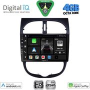 digital iq bxf 6506 cpaa 9inc multimedia tablet for peugeot 206 mod 1998 2006 photo