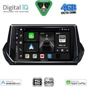 digital iq bxf 6509 cpaa 9inc multimedia tablet for peugeot 208 � 2008 mod 2021 2026 photo